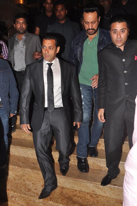 Salman Khan & Waahiid Ali Khan  at the Launch of Jai Maharashtra News Channel at Grand Hyatt